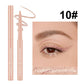 12 Color Matte Glitter Gel Eyeliner Pencil Waterproof Smudge-Proof Smooth Matte White Eyeliner Pen Long-Lasting Eye Liner Makeup