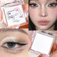 Matte Highlighter Powder in White-Natural 3D Brightening Eyeshadow Long-Lasting Eye Makeup Palette Brighten Face High Gloss