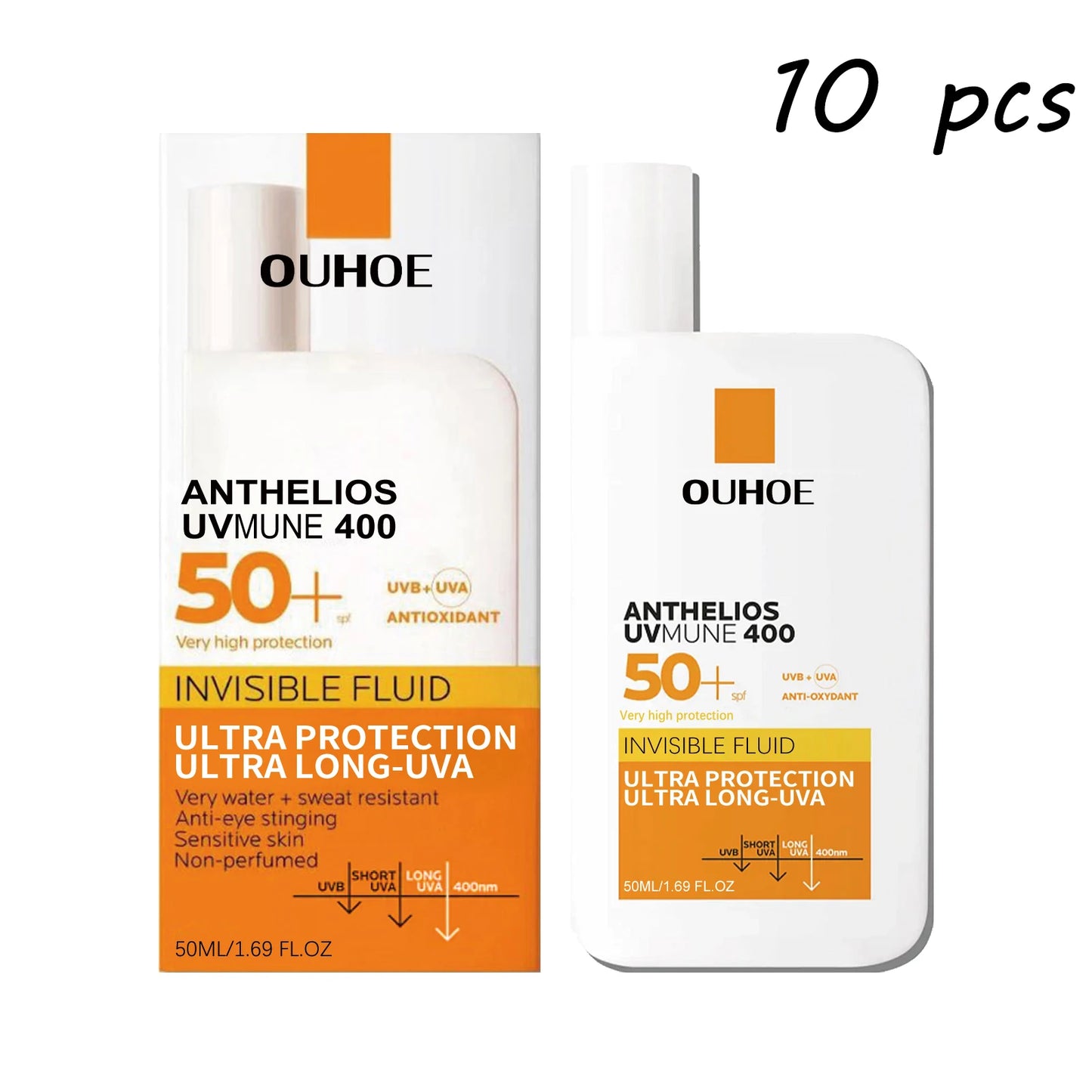 Mild Sunblock Cream Protect Skin Nourishing Moisturizing Repair Damaged Skin Natural Sunscreen Lotion For Summer Beach Outdoors