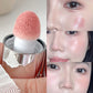 Matte Moisturizing Blusher Sponge Head Milk Pink Liquid Blush Stick Cheek Makeup Natural Lip Contour Brighten Rouge Highlighter