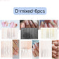 1piece 5D glass fragment nail sticker high quality stained glass window grille design glitter art decoration design nail sticker