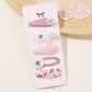5Pcs BB Clips Set Toddler Baby Girls Hair Clips Children Barrettes Ins Sweet Daisy Hair Accessories