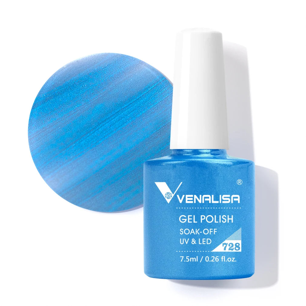 Venalisa HEMA TPO FREE Nail Gel Polish Glitter Gorgeous Full Coverage Soak Off UV LED French Nail Jelly Pink Nude Collection