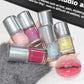 Shining Crystal Clear Lip Gloss Moisturizing Mirror Lip Glaze Long-Lasting Non-stick Cup Transparent Purple Water Light Lip Oil