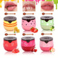 Lip Mask Honey Pot, Moisturizing Lip Mask with Brush, Lip Sleeping Mask Overnight, Hydrating Lip Balm, Lip Mask Propolis