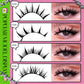 GROINNEYA Manga Lashes Mixed style 5/9/20 Pairs 3D 6D 8D Mink Lashes Natural Eyelashes Soft Cross Wispy False Eyelashes Eyelash