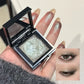 Monochrome Eyeshadow Palette Chrome Blue Pearl Glitter Highgloss Brightening Lasting Waterproof Metallic Luxury Eyeshadow Makeup
