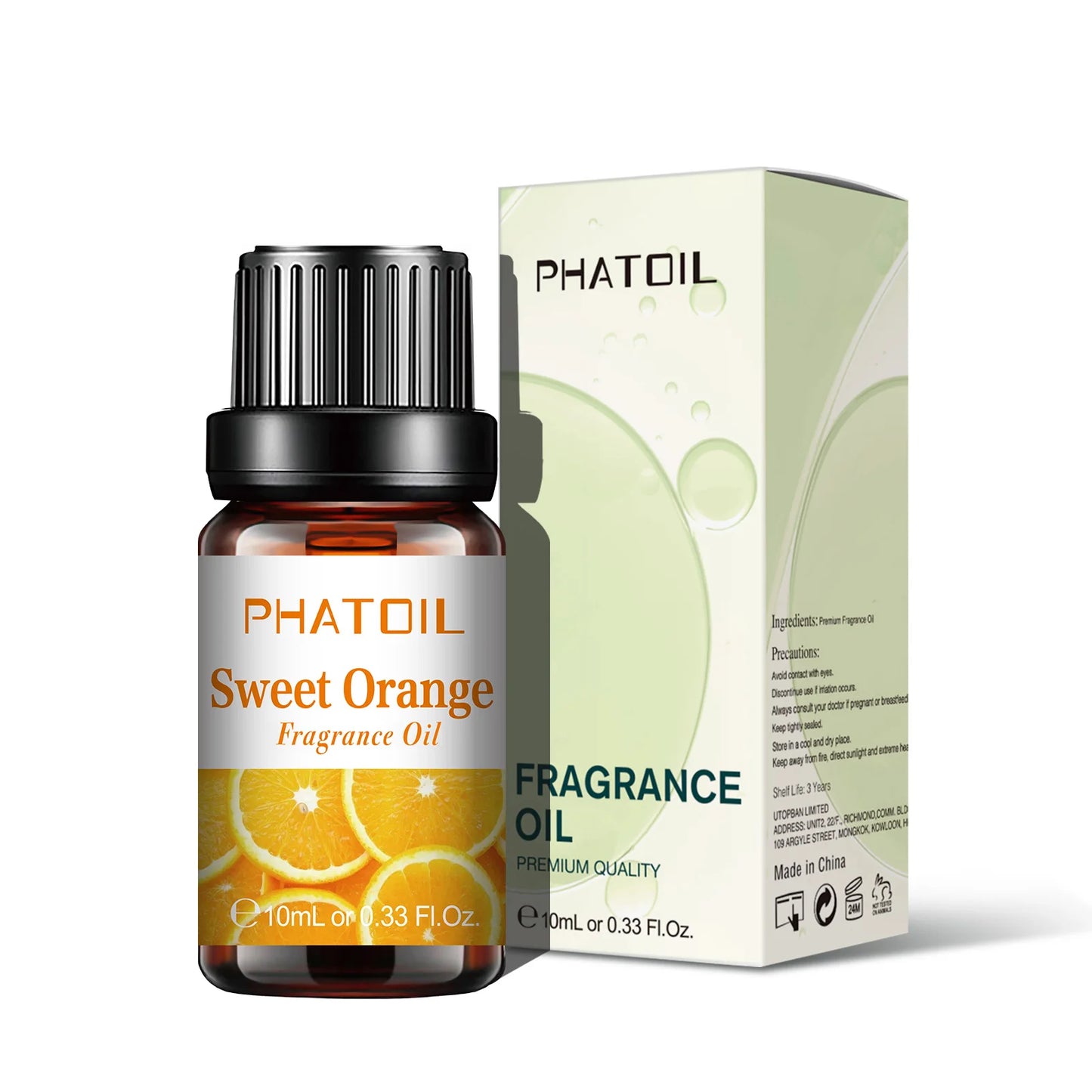PHATOIL 10ml Fruit Fragrance Oil Mango Strawberry Apple Cherry Watermelon Sweet Aroma Fragrance Oils For Diffuser Candle Making