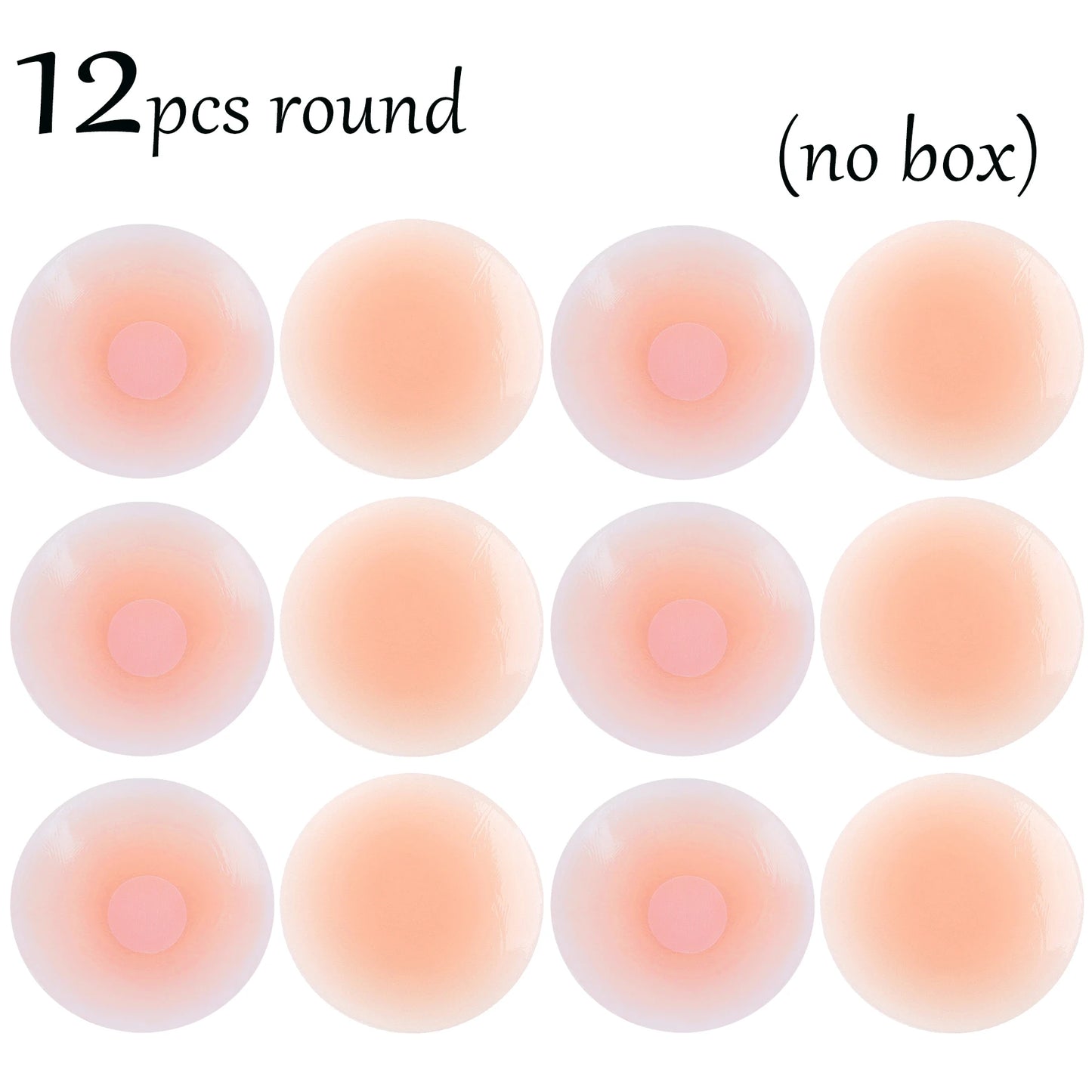 With Box Silicone Nipple Cover Reusable for Women Breast Petals Lift Invisible Bra Pasties Adhesive Bra Pads Sticker Patch