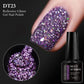 7ml Reflective Glitter Gel Nail Polish Semi Permanent Soaking Nail Art Varnish Alcohol-Free Salon Quality Manicure DIY Design