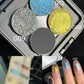 Single Chameleon Eyeshadow Matte Powder Metallic Highgloss Glitter Shimmer Longlasting Combined by Self Gift Disk