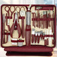 42pcs Professional Manicure & Pedicure Set | Stainless Steel Nail Clippers, Cuticle Nippers, Portable Travel Case, Beauty Tools