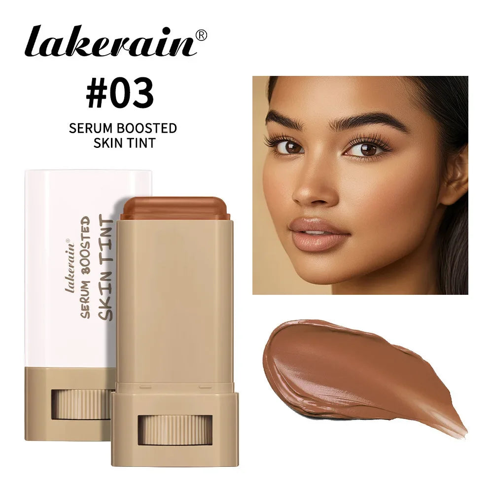 TVLV eraser foundation make-up stick 20g, with brush to brighten skin liquid foundation, long-lasting makeup concealer