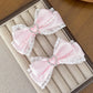 Lace Stripe Satin Bow Hair Clip Heart Rhinestone Barrettes Women Lolita Daily Wedding Party Hair Accessories Hair Clips ForWomen