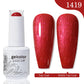 Arte Clavo 15ml Rose Red Pink Color Gel Nail Polish Autumn Winter Hot Sale Long Lasting Soak Off For Manicure Nail Art Gel