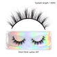 LEHUAMAO Maquiagem Short Natural Soft Mink Lashes Volume Fluffy Wispy Lashes 12mm-15mm False Eyelashes Eyelash Extensio Makeup
