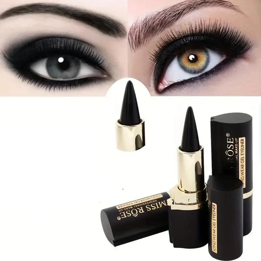 Creamy texture Eyeliner, 1 Count /2 Counts Easy Coloring Sweat Proof High Pier Pencil, Daily Makeup Accessories for Women and Gi