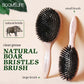 BOOMSLIFE Boar Bristle Hair Brush Women Combs for Hair Wood HairBrush Detangle Straightener Brush Hair Comb Barber Accessories