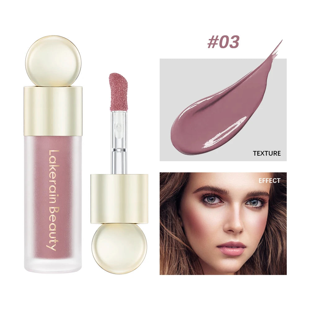 4 Colors Liquid Highlighter Brighten Skin Tone Highlighter Lightweight High Glossy Finish Natural Glow Liquid Luminizer Makeup