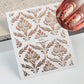 30pcs 5D Embossed Rose Golden Lace Floral Nail Stickers Retro Vine Flower Nail Decals 5.5*6.5cm Irregular Geometric Nail Sliders