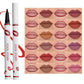 Liquid Matte Lipliner Pencil Waterproof long Lasting Lipstick Pen Natural Quick Drying Lip Liner Outline Lips Contour Makeup