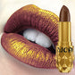 5 colors pearlescent metallic lipstick bold& intense glitter shinny lip tint  long lasting lip senior matte lip makeup gifts