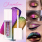 Chameleon Liquid Eyeshadow, Metallic Duochrome Single Shade, High-Impact Shifting Glow for Eyes & Face, Long-Wear Stage Highligh