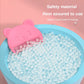 2pcs Set Infant Silicon Head Massager Fetal Head Fat Comb Toddler Bathing Soft Comb Newborn Hair Cleaning Baby Care Accessories