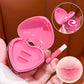 Luckgo Heart Dual Color Lip Mask: Creates Pink-Toned Lips and Provides Moisturizing Hydration, as Well as Lip Care and Wrinkle Improvement Effects. A Must-Have for the Winter Season with a Girlish Touch, and Also Suitable as