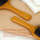 Wooden Paddle Hair Brush Set Scalp Massage Anti －static Detangling for All Hair Types Daily Styling & Grooming