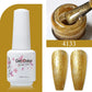 Clou Beaute 8ml Gel Polish Colorful Glitter UV Nail Gel Vernis Semi Permanent Glass Bottle Blue Green White Soak Off Gel Nail