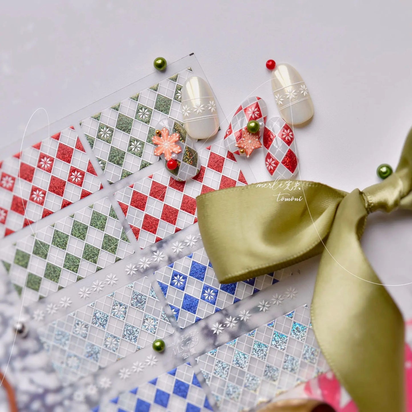 1 piece 5D color crystal star nail stickers high quality love shiny silver hollow smear rainbow flower jelly design nail sticker