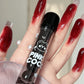 PINKCOCO Bear Doodle Mirror Lip Glaze — Long-Lasting Shiny Lip Gloss, Student-Friendly, Skin-Brightening Nude Lipstick