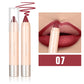 Lipstick & Lip Liner Pencil 2-in-1, Ultra Matte Lip Makeup, Smooth Glide, Buildable Color, Travel Friendly Lip Crayon
