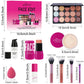 POPFEEL Christmas All In One Makeup Kit Eyeshadow Powder Lipgloss Lipoil,Valentine's Day Gift for Girls Women