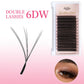 Goddess 3D/4D/5D/6D/7D/8D W Shape Lashes 4D Premade Fan Lash Extensions 0.07 C/D Curl Natural Soft High Quality Individual Lashe
