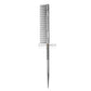 New Design Rat Tail Aluminium Styling Comb Professional Barber Heat Resistant Men Hair Combs Salon Hairdresser Tools For Women
