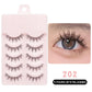 New Manga Lashes Soft Natural Eyelashes Thick False Eyelashes Manga Eyelashes Daily Dating Makeup Eyelashes Lashes Wispy