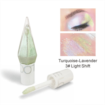 Waterproof Optical Chameleon Liquid Eyeshadow Gradient Glitter Eyeshadow Makeup Polarized Change Color Eyeshadow Liquid Cosmetic