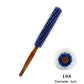 For Hair Curly Comb Barber Salon Anti Static Wood Natural Boar Bristle Hair Round Brush Hairdresser Styling Tool Teasing Brush