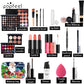 POPFEEL Christmas Makeup Set - Complete Holiday Cosmetic Collection Featuring Eyeshadow, Concealer, and Lipstick，Gift-Giving.