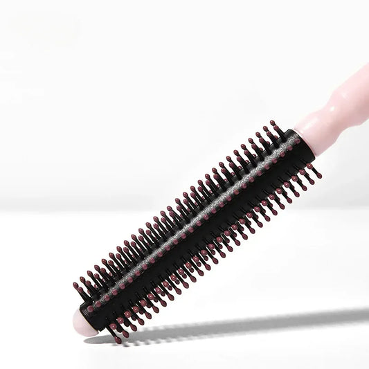 Mini Round Roll Style Hair Comb Professional Detangling Hair Brush Anti Static Scalp Massage Combs Barber Home Hair Styling Tool