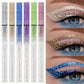 1PC Glitter Liquid Eyeliner Pencil Waterproof Purple Pink Blue Eye Liner Pen Long Lasting Quickily Drying Eyes Makeup For Women