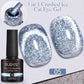 PUENTE 7.5ML Golden Gems Cat Magnetic Gel Nail Polish Pink Brown Blue Colors Golden Glitter Cat Eye Soak Off UV Nail Art Varnish