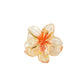New Fashion Sparkling Flower Claw Clip for Women Transparent Sweet Ponytail Shark Clip Versatile Girl Hair Accessories
