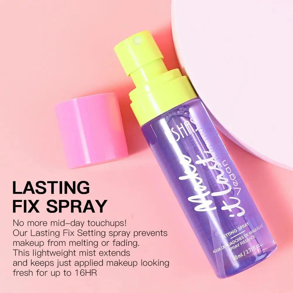 80ml Oil Control Setting Spray Waterproof Makeup Fixer Hydrating Face Mist Long Wear No Smudge