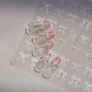 Golden Thread Butterfly Jelly Series Nail Art Stickers High Quality New Bronzing DIY Manicure Decal Decoration