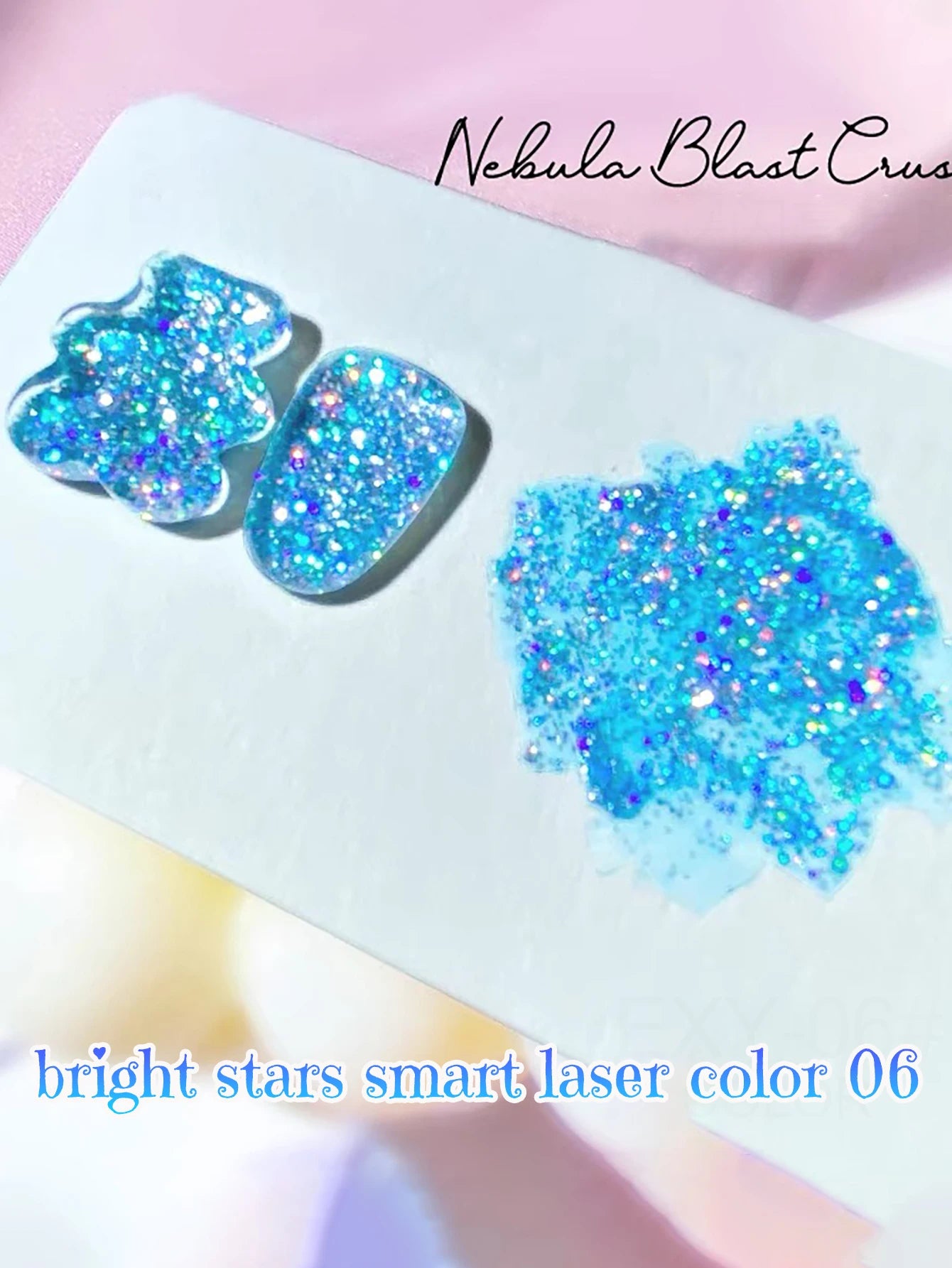 MIANEL 1-12PCS Star-chasing Moon-chasing Gel Nail Polish 2026 Popular Whitening Strobe Sequin Flashing Nail Polish White Nails