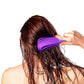 2Pcs/Set Detangling Hair Brush & Silicone Scalp Massager Shampoo Brush Set – Anti-Static Wet/Dry Use Salon for Real Hair & Wigs