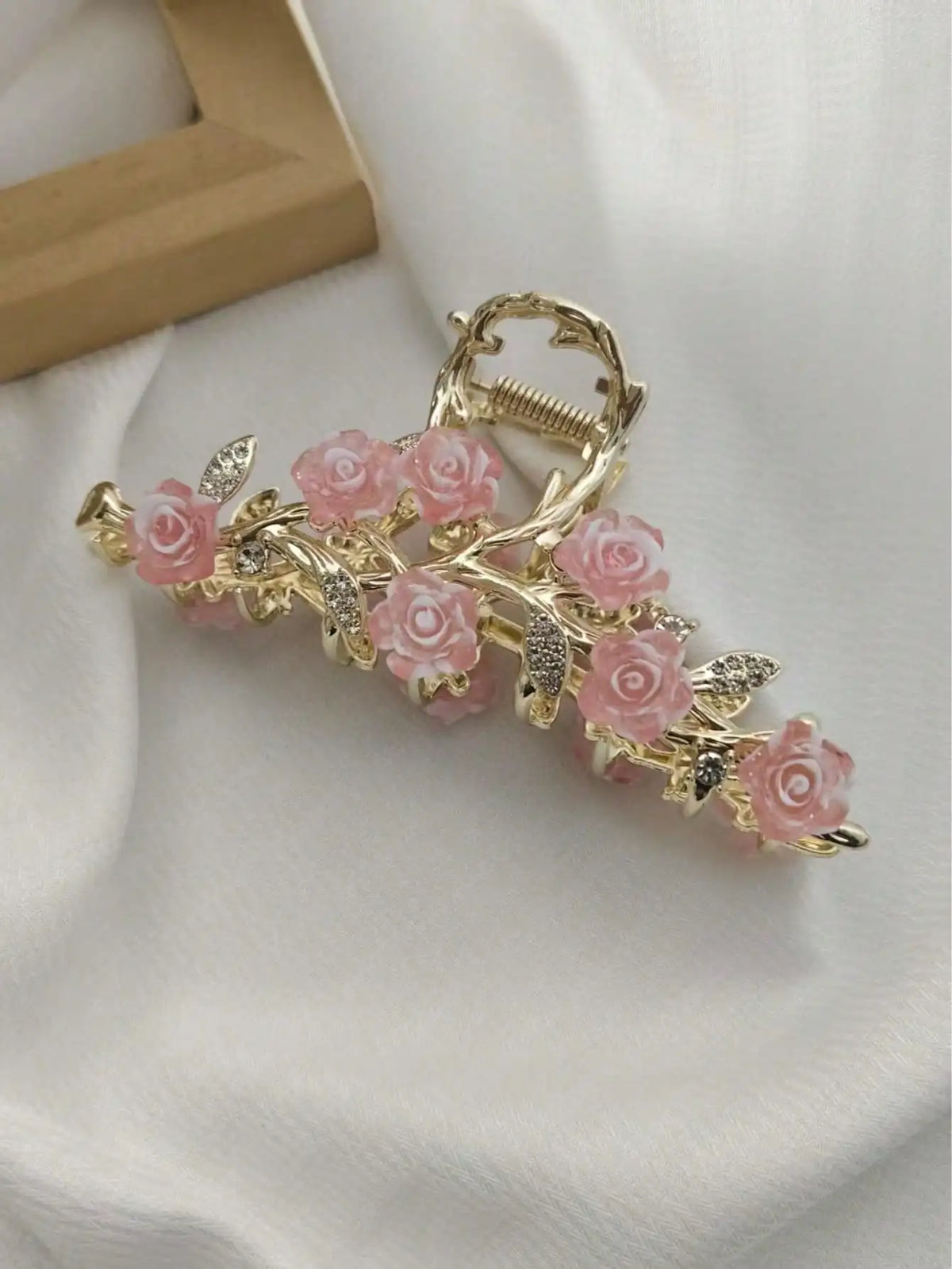 1Pcs Fashion Antique Roses Hair Claws For Women Hair Accessories
